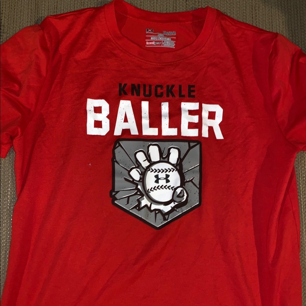 Boys Under Armour Graphic Tee